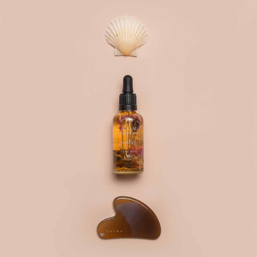 Agate GUA SHA + Antioxidant Face Oil