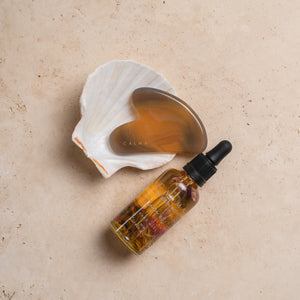 Agate GUA SHA + Antioxidant Face Oil